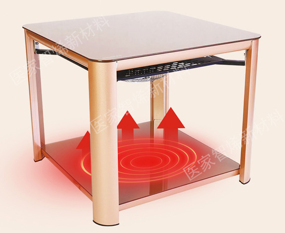 电取暖和桌（发热取暖和家具）
